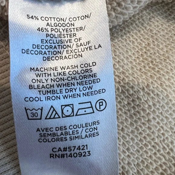 Lou & Grey top and pants leisure sweat set. Size L. Ski and winter embroidered. - Picture 8 of 16